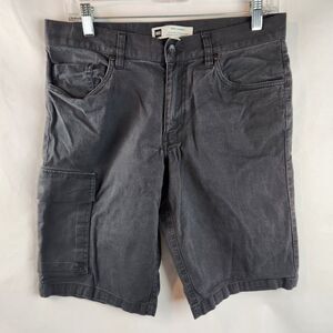 MEC Mountain Equipment Shorts Mens 32 Gray Cotton Stretch Utility Casual Outdoor